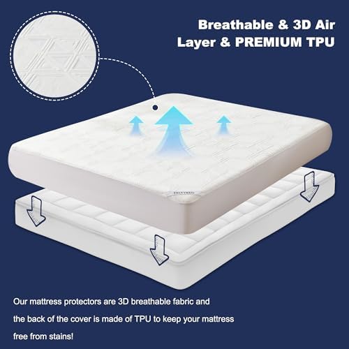 FELTYBED Waterproof Queen Mattress Protector 1