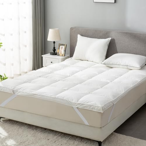ROSE FEATHER Queen Down Mattress Topper 60x80inch