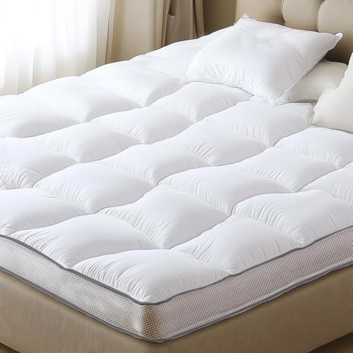 WhatsBedding 2 Inch Memory Foam Mattress Topper Queen