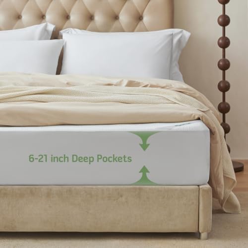 Secgo Premium Cooling Waterproof Twin Mattress Protector