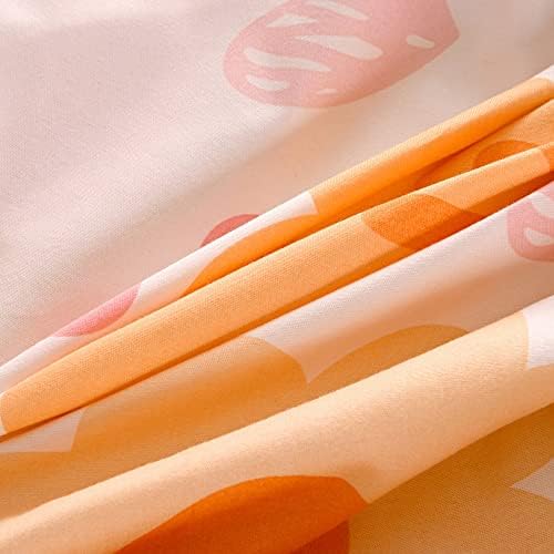 KWLOVER Soft Bed Sheet and Pillowcase Set Twin
