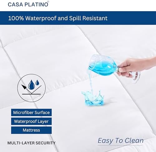 Casa Platino Full Size Mattress Protector with Topper