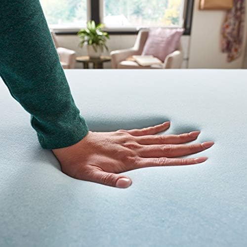 Sealy TrueForm 3 Memory Foam Mattress Topper Queen Blue