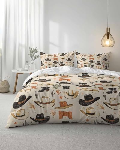 ZOE GARDEN Western Cowboy Duvet Cover Set