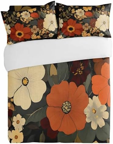 Alandar Home 3 Piece Bedding Set with Pillow Shams