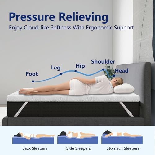 Ballad 3 Inch King Size Memory Foam Mattress Topper