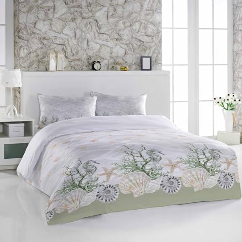 Alandar Home 3 Piece Bed Set with Duvet Cover and Pillow Shams