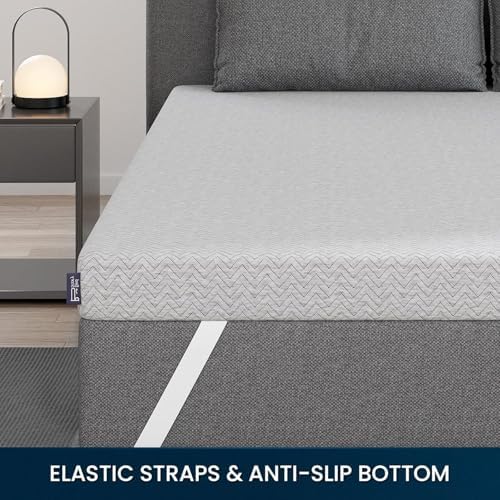 BedStory Extra Firm Mattress Topper King Size 4 Inch 1