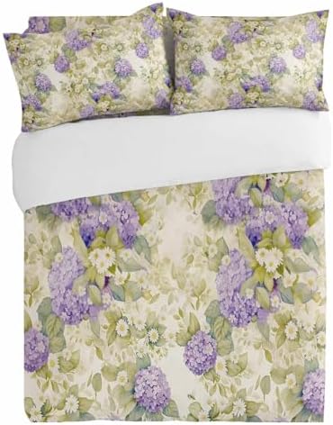 Alandar Home 3 Piece Spring Blossom Duvet Cover Set