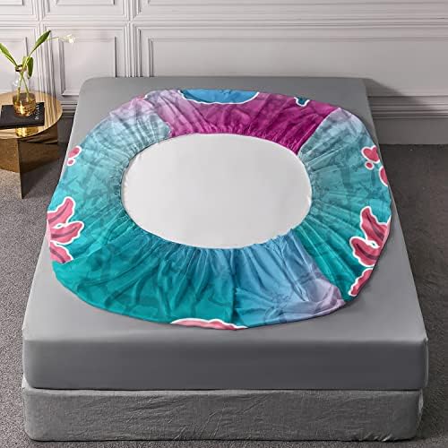 HOSIMA Axolotl Pattern Twin Fitted Sheet Set
