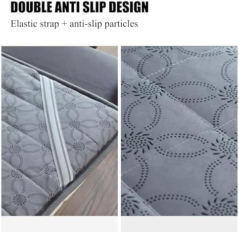 Memory Foam Massage Table Mattress Topper with Anti-Slip Design