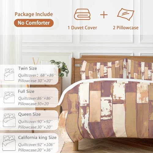 Sabolny Orange Microfiber Duvet Cover Set with Throw Pillowcases