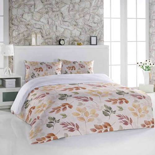 Alandar Home Duvet Cover Set Autumn Leaves 3 Piece