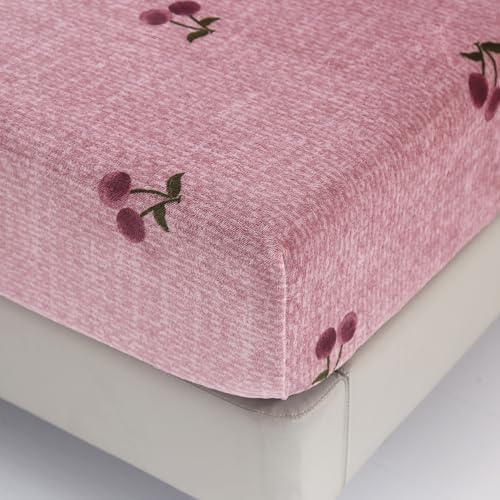 MAG 3Pcs Pink Twin Flannel Bedding Set