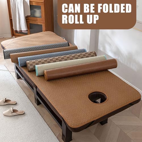 Cooling Massage Bed Mattress Topper with Anti-Slip Design