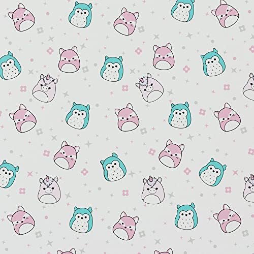 Franco Squishmallows Organic Cotton Sheet Set Twin Size