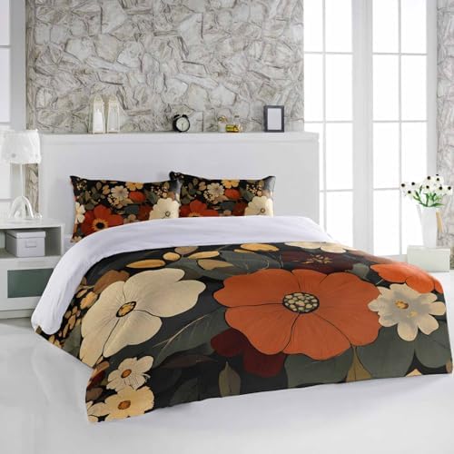 Alandar Home 3 Piece Bedding Set with Pillow Shams