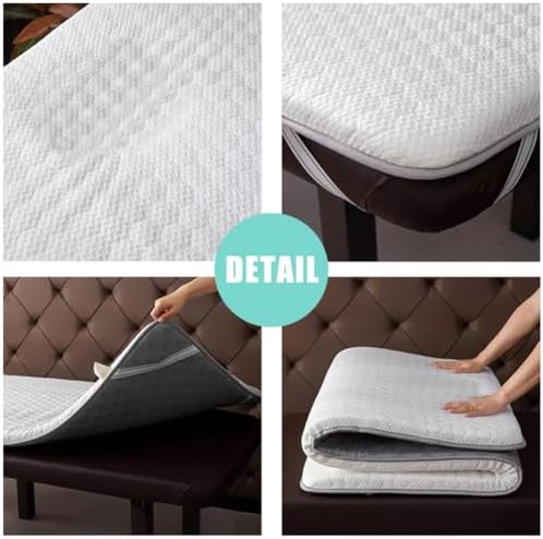 Whitea 180x60cm Sponge Massage Table Mattress Topper