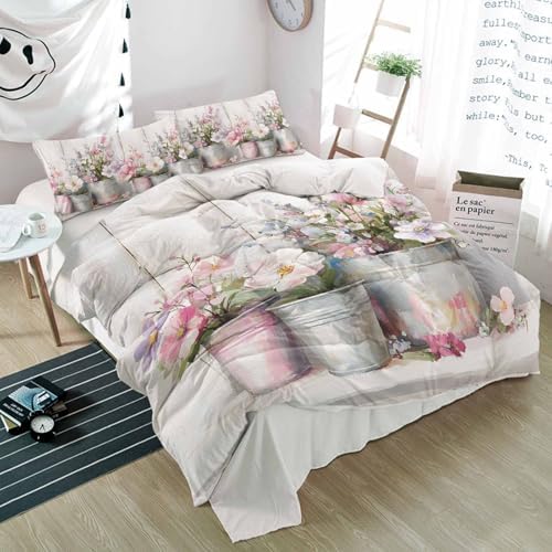 Alandar Home 3 Piece Farm Gradient Bedding Set