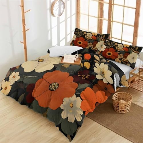 Alandar Home 3 Piece Bedding Set with Pillow Shams