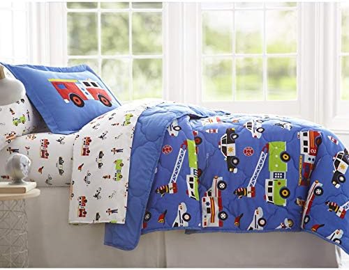 Wildkin Twin Sheet Set - Soft Microfiber Heroes Pattern 1