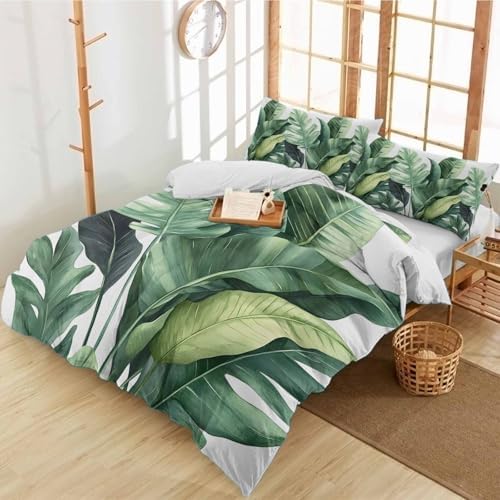 Alandar Home 3 Piece Tropical Bedding Set