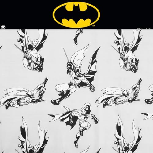 Franco Batman Kids 3-Piece Organic Cotton Sheet Set