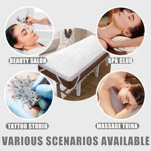 LDLCYCN Grey Trapezoidal Massage Bed Topper 185x70cm 6cm Thick
