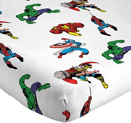 Jay Franco Marvel Avengers Full Sheet Set - 4 Pc Set