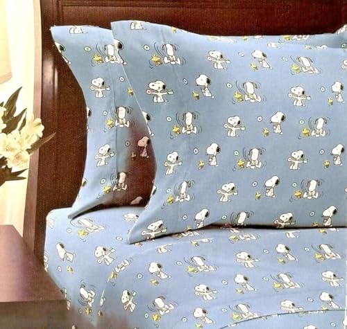 Berkshire Peanuts Sheet Set Twin Blue 1
