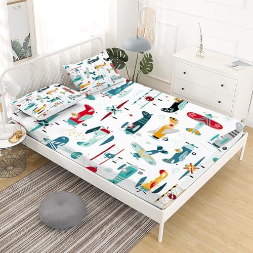 Yasida Twin Bed Sheets 2 Pack for Kids 1