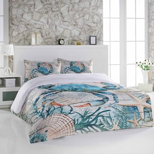 3 Piece Duvet Cover Set with Pillow Shams
