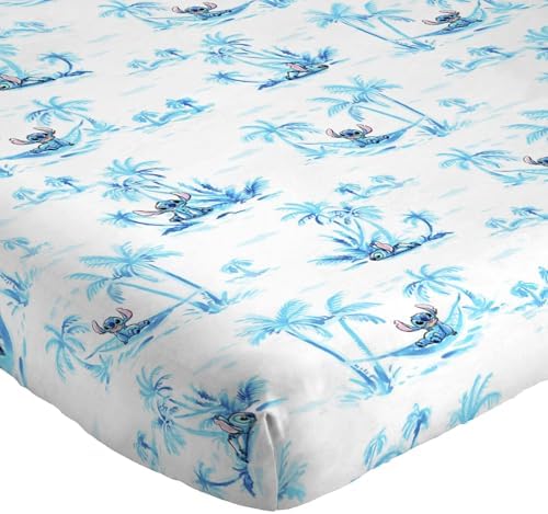 Jay Franco Kids Sheet Set with Stitch - 3 Piece Twin Microfiber