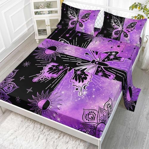 Smell Sunshine Butterfly Sheet Set 4Pcs Kids