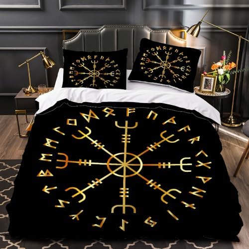 California King Duvet Cover Set with 3D Print Design