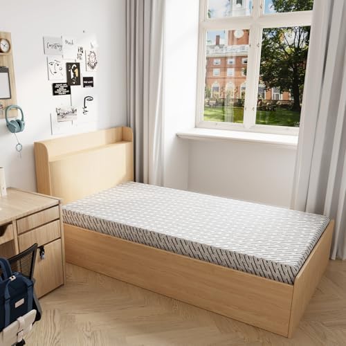 HOMRELEXA Bamboo Mattress Topper Twin XL 2 Inch Cooling Gel