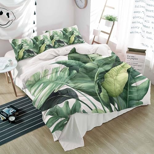 Alandar Home 3 Piece Tropical Bedding Set