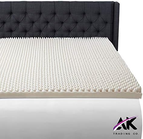 AK Trading Co Convoluted Mattress Pad 25 Thick