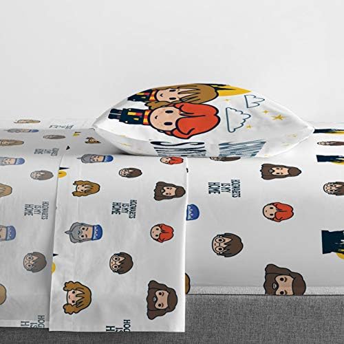 Harry Potter Hogwarts Is My Home 3 Piece Twin Sheet Set