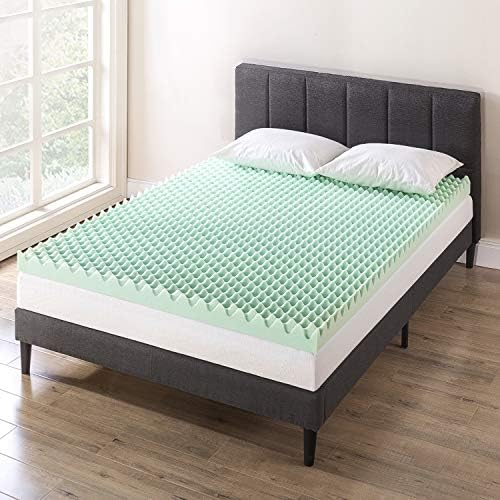 Best Price 4 Inch Memory Foam Mattress Topper with Aloe