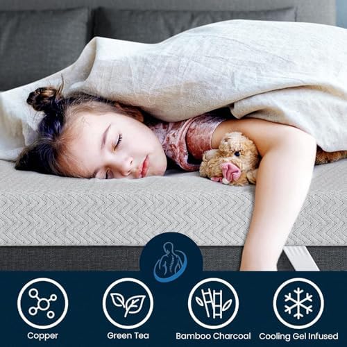 BedStory Extra Firm Mattress Topper King Size 4 Inch 1