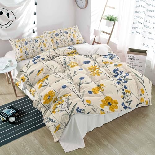 3 Piece Bedding Set with Duvet Cover and Pillow Shams 1