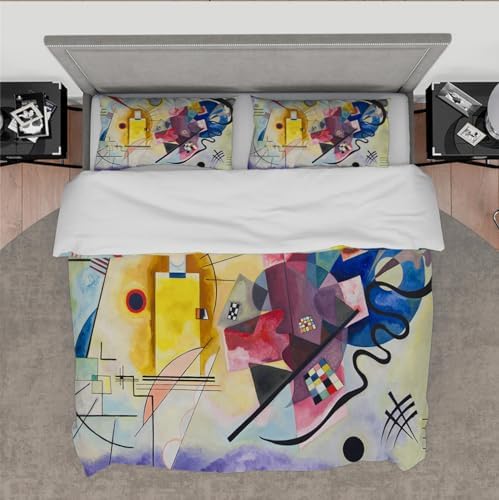 Kids Duvet Cover Set with Zipper and Pillowcases