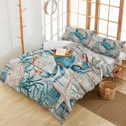 3 Piece Duvet Cover Set with Pillow Shams