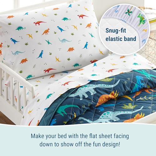 Wildkin Toddler Sheet Set - Jurassic Dinosaurs