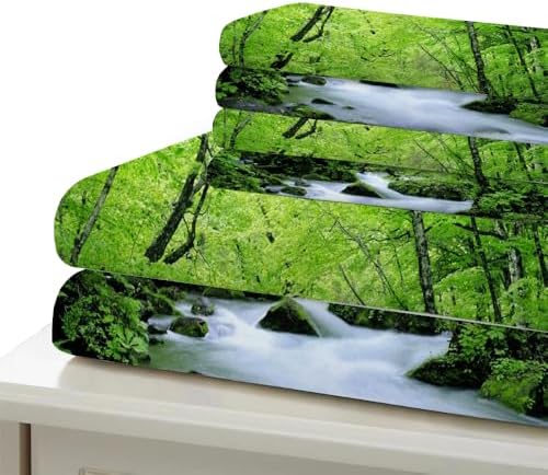 GIPNIAU 3D Print Duvet Cover Set for California King