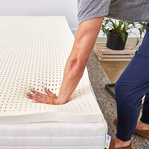 Pure Green Latex Mattress Topper - Firm - 3 Inch - King Size