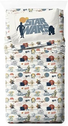 Jay Franco Star Wars Kids Sheet Set - 3 Piece Twin