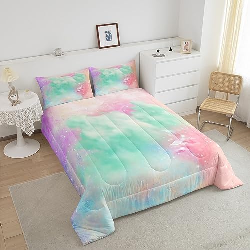 Feelyou Galaxy Comforter Set for Kids