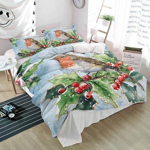Alandar Home 3 Piece Duvet Cover Set with Pillow Shams 1